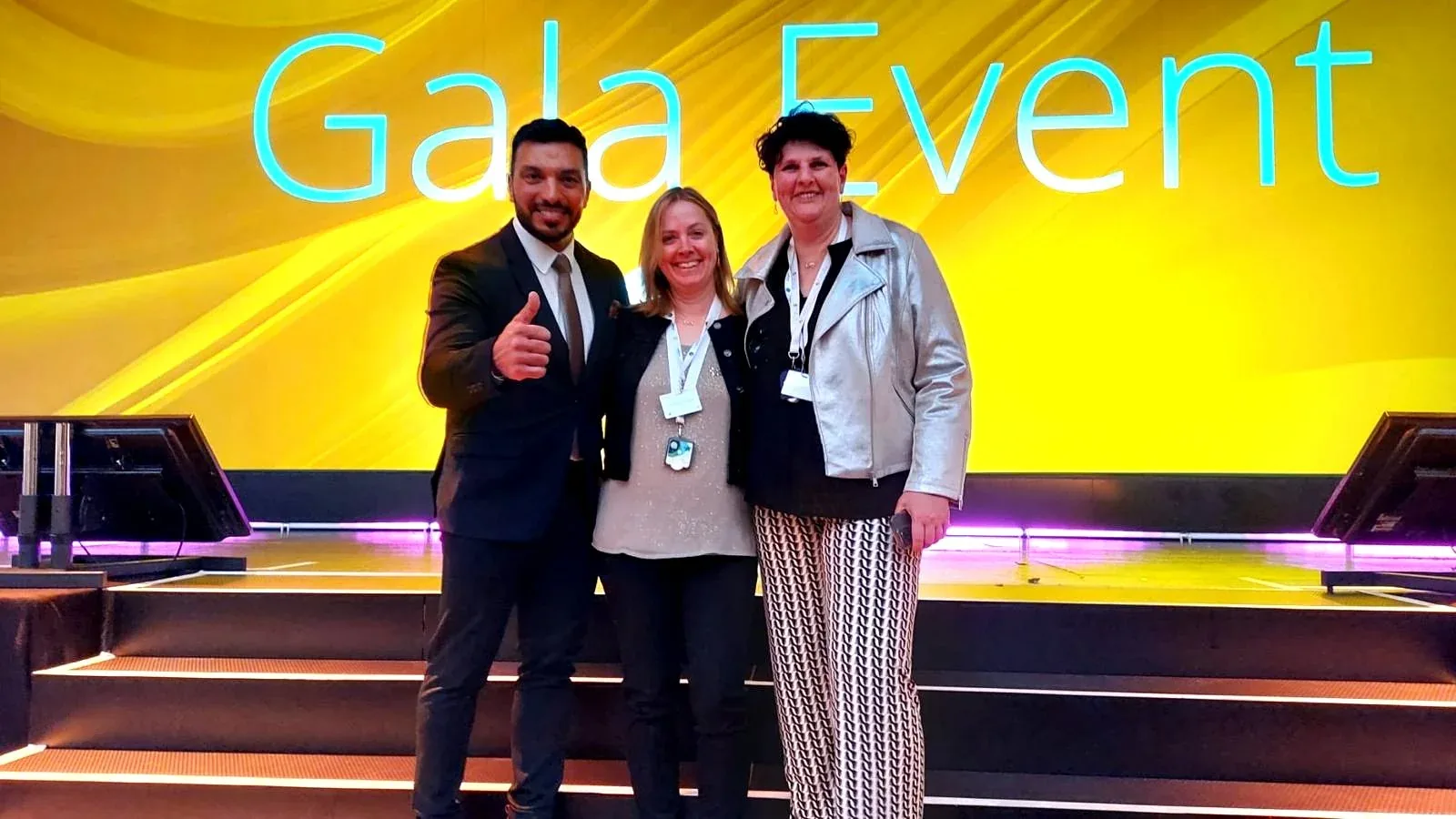 Healy World Gala Event - Volkan Kurt, Michaela Aßmann und Silke Wismann bei der Gala-Veranstaltung